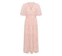 Midikleid KAFFE "Damen Kleid KAlorinda", Damen, Gr. 44, N-Gr, pink (dusty pink flowers), Obermaterial: 100% Polyester PES., Kleider Midikleid (92575050-44) dusty pink flowers