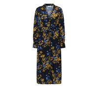 Midikleid KAFFE "Damen Kleid KAmilana", Damen, Gr. 38, N-Gr, schwarz (schwarz deep), Obermaterial: 50% Viskose CV. 50% Viskose LENZING ECOVERO CV LenzEcov., Kleider Midikleid (69222065-38) schwarz dee