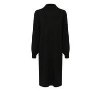 Midikleid KAFFE "Damen Kleid KAnanna", Damen, Gr. S, N-Gr, schwarz (schwarz deep), Obermaterial: 80% Viskose CV. 20% Nylon NY., Kleider Midikleid (99406627-S) schwarz deep