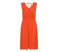 Midikleid KAFFE "Damen Kleid KAvalery", Damen, Gr. 44, N-Gr, rot (grenadine), Obermaterial: 100% Viskose LENZING ECOVERO CV LenzEcov., Kleider Midikleid (68008646-44) grenadine