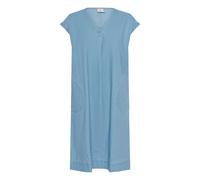 Midikleid KAFFE "Kleid BPditte", Damen, Gr. S, N-Gr, blau (medium blau chambray), Obermaterial: 100% Baumwolle CO., Kleider Midikleid (79942169-S) medium blau chambray