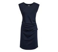 Midikleid KAFFE "Kleid India", Damen, Gr. S, N-Gr, blau (midnight marine), Obermaterial: 80% Polyester PES. 17% Viskose CV. 3% Elasthan EL., Kleider Midikleid (32011820-S) midnight marine