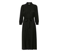 Midikleid KAFFE "Kleid KAellen", Damen, Gr. 36, N-Gr, schwarz (schwarz deep cc), Obermaterial: 100% Polyester PES., Kleider Midikleid (93926243-36) schwarz deep cc