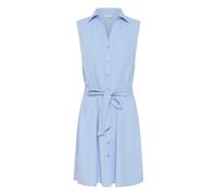 Midikleid KAFFE "Kleid KAgiga", Damen, Gr. 46, N-Gr, blau (windsurfer), Obermaterial: 52% Polyester PES. 48% Baumwolle CO., Kleider Midikleid (67709911-46) windsurfer