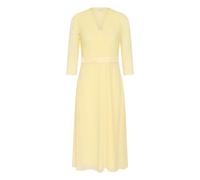 Midikleid KAFFE "Kleid KAlacy", Damen, Gr. S, N-Gr, gelb (sunlight), Obermaterial: 90% Polyamid PA. 10% Elasthan EL., Kleider Midikleid (49311068-S) sunlight