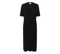 Midikleid KAFFE "Kleid Kalizza", Damen, Gr. L, N-Gr, schwarz (schwarz deep), Obermaterial: 80% Viskose CV. 20% Nylon NY., Kleider Midikleid (25992539-L) schwarz deep