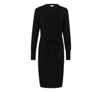 Midikleid KAFFE "Kleid KAlizza", Damen, Gr. M, N-Gr, schwarz (schwarz deep), Obermaterial: 80% Viskose CV. 20% Nylon NY., Kleider Midikleid (71048530-M) schwarz deep