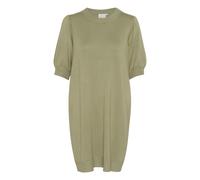 Midikleid KAFFE "Kleid KAlizza", Damen, Gr. S, N-Gr, grün (oil grün), Obermaterial: 80% Viskose CV. 20% Nylon NY., Kleider Midikleid (22335810-S) oil grün