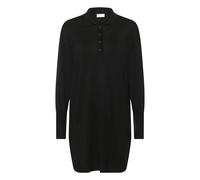 Midikleid KAFFE "Kleid KAlizza", Damen, Gr. S, N-Gr, schwarz (schwarz deep), Obermaterial: 80% Viskose CV. 20% Nylon NY., Kleider Midikleid (59069842-S) schwarz deep