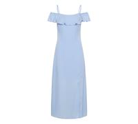 Midikleid KAFFE "Kleid KAlorinda", Damen, Gr. 44, N-Gr, blau (kentucky blau cc), Obermaterial: 100% Polyester PES., Kleider Midikleid (33576001-44) kentucky blau cc