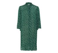 Midikleid KAFFE "Kleid KAvinni", Damen, Gr. 40, N-Gr, weiß (grün, turtledove dot), Obermaterial: 100% Viskose LENZING ECOVERO CV LenzEcov., Kleider Midikleid (88635662-40) grün, turtledove dot
