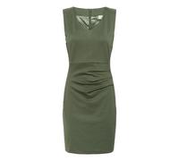 Midikleid KAFFE "Kleid Sara", Damen, Gr. S, N-Gr, grün (old grün), Obermaterial: 80% Polyester PES. 17% Viskose CV. 3% Elasthan EL., Kleider Midikleid (19283727-S) old grün