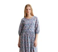 Midikleid MARC O'POLO DENIM "aus Baumwoll-Voile", Damen, Gr. XL, Normalgrößen, medium blau, Kleider Midikleid (57044550-XL) medium blau