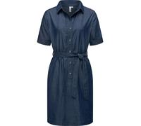 Midikleid mit Haifisch-Kragen "Rozyna Denim" Dark Blue Denim S