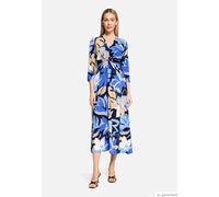 Betty Barclay Midikleid mit floralem Allover-Print in Royal, Größe 48
