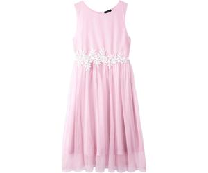 Midikleid mit Spitzenbesatz 170