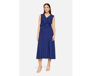 Midikleid mit V-Ausschnitt Electric Blue 44