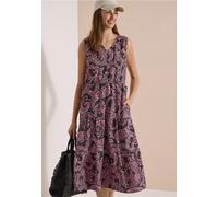 Midikleid mit V