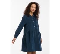 Midikleid RAGWEAR "MULL CORDY", Damen, Gr. XL, N-Gr, petrol, Jersey, Obermaterial: 98% Baumwolle, 2% Elasthan, unifarben, regular fit ca. Mitte Knie, Rundhals, Kleider Midikleid, Sommerkleid (12984142