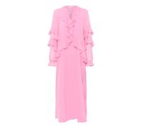 Midikleid SAINT TROPEZ "Damen Kleid JacelynSZ", Damen, Gr. M, N-Gr, pink (begonia pink), Obermaterial: 100% Polyester PES., Kleider Midikleid (83590309-M) begonia pink