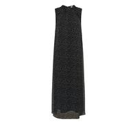 Midikleid SAINT TROPEZ "Damen Kleid LindzySZ", Damen, Gr. XS, N-Gr, schwarz (drea dot schwarz, ice), Obermaterial: 100% Polyester PES., Kleider Midikleid (55039248-XS) drea dot schwarz, ice