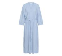 Midikleid SAINT TROPEZ "Damen Kleid PiddaSZ", Damen, Gr. L, N-Gr, blau (cashmere blau), Obermaterial: 100% Baumwolle CO., Kleider Midikleid (61853654-L) cashmere blau