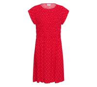Midikleid SAINT TROPEZ "Kleid GislaSZ", Damen, Gr. XL, N-Gr, pink (fandango pink moroccam tiles), Obermaterial: 100% Viskose LENZING ECOVERO CV LenzEcov., Kleider Midikleid (85728717-XL) fandango pink
