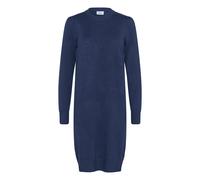 Midikleid SAINT TROPEZ "Kleid MilaSZ", Damen, Gr. S, N-Gr, grau (titan melange), Obermaterial: 70% Viskose LENZING ECOVERO CV LenzEcov. 30% Polyester PES., Kleider Midikleid (61704001-S) titan melange
