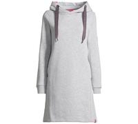 Midikleid SALZHAUT "Knielanges Kleid (Midi) MÖÖV KLEID", Damen, Gr. XS, EURO, grau (grau melange), Obermaterial: 65% Baumwolle CO. 35% Polyester PES., Kleider Midikleid (41173465-XS) grau melange