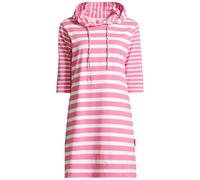 Midikleid SALZHAUT "Knielanges Kleid (Midi) PANNEVOGEL", Damen, Gr. XS, EURO, rosa (sanftes weiß, blossom), Obermaterial: 92% Baumwolle CO. 8% Elasthan EL., Kleider Midikleid (47883716-XS) sanftes wei