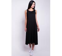 Midikleid SEIDEL MODEN, Damen, Gr. 48, N-Gr, schwarz, Web, Obermaterial: 95% Viskose, 5% Elasthan, unifarben, normal Midi, Rundhals, Kleider Midikleid, ärmellos, aus Viskose - MADE IN GERMANY (1751563