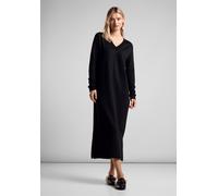 STREET ONE Damen A144168 Maxi-Kleid, Black, 38