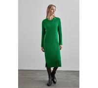 STREET ONE Damen A144267 Kleid mit Rippenstruktur,Vibrant Green,40
