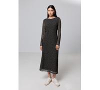 Street One Studio - Leo Mesh-Kleid braun - Gr. - 42