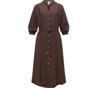 Midikleid "Trea Dress" Dark Choco XL