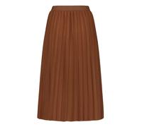 Midirock BETTY & CO "Damen mit Plissee", Damen, Gr. 36, braun, Netz, Obermaterial: 100% Polyester. Futter: 100% Polyester, figurumspielend lang, Röcke, Plissee (77532730-36) braun