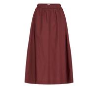 Midirock ICHI "Casual IHLELAYA", Damen, Gr. 38, rot (vineyard wine), Obermaterial: 68% Baumwolle CO. 29% Polyester PES. 3% Elasthan EL., Röcke (92480320-38) vineyard wine