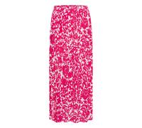 Midirock KAFFE "Damen Rock KAedita", Damen, Gr. 42, lila (beetroot lila chalk flower), Obermaterial: 100% Viskose LENZING ECOVERO CV LenzEcov., Röcke (40259358-42) beetroot lila chalk flower