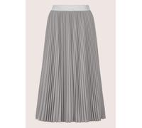 Midirock MADELEINE "Plisseerock Eleganter Faltenrock in Midilänge", Damen, Gr. 36, grau (steingrau), Obermaterial: 100% Polyester PES., Röcke (70800961-36) steingrau