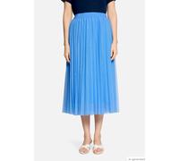 Midirock BETTY & CO "Damen mit Plissee", Damen, Gr. 42, hellblau, Netz, Obermaterial: 100% Polyester. Futter: 100% Polyester, figurumspielend lang, Röcke, Plissee (47673038-42) hellblau
