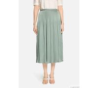 Midirock BETTY & CO "Damen mit Plissee", Damen, Gr. 40, lily pad, Obermaterial: 100% Polyester, figurumspielend lang, Röcke, Plissee (97526242-40) lily pad