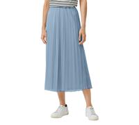 s.Oliver Plissierter Midi-Meshrock mit Jerseyfutter