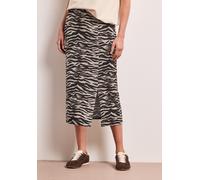 Street One Maxirock (25939908-40) Damen espresso braun – 95% Viskose/5% Elasthan, wadenlang, Gr. 40