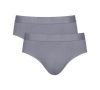 Midislip SLOGGI, Herren, Gr. L, morandi grau, Single Jersey, Obermaterial: 61% Modal, 32% Polyamid, 7% Elasthan, körpernah, Unterhosen, ohne Eingriff (68549924-L) morandi grau