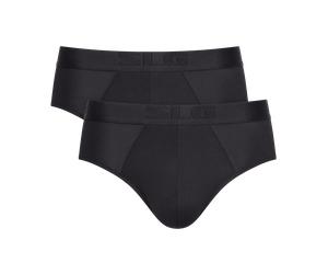 Midislip SLOGGI, Herren, Gr. XL, schwarz, Single Jersey, Obermaterial: 61% Modal, 32% Polyamid, 7% Elasthan, körpernah, Unterhosen, ohne Eingriff (30594726-XL) schwarz