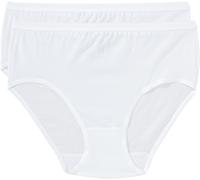 Midislip SPEIDEL "Take-two", Damen, Gr. 40, weiß, Obermaterial: 92% Baumwolle, 8% Elasthan, unifarben, körpernah, Unterhosen, weich, atmungsaktiv, bequem, basic, hoch geschnitten, Baumwollmix (3327101