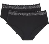 Triumph Feel of Modal Midi 2er Pack schwarz - XL