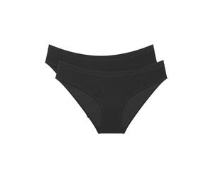 Midislip TRIUMPH "Sense of Modal", Damen, Gr. L, schwarz, Single Jersey, Obermaterial: 87% Modal, 13% Elasthan, körpernah, Unterhosen, softes Modal, klassischer Stil, bequeme Passform, nahtloser Look