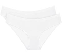 Midislip TRIUMPH "Sense of Modal", Damen, Gr. L, weiß, Single Jersey, Obermaterial: 87% Modal, 13% Elasthan, körpernah, Unterhosen, softes Modal, klassischer Stil, bequeme Passform, nahtloser Look (81