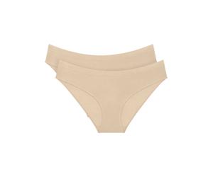 Midislip TRIUMPH "Sense of Modal", Damen, Gr. XL, beige, Single Jersey, Obermaterial: 87% Modal, 13% Elasthan, körpernah, Unterhosen, softes Modal, klassischer Stil, bequeme Passform, nahtloser Look (